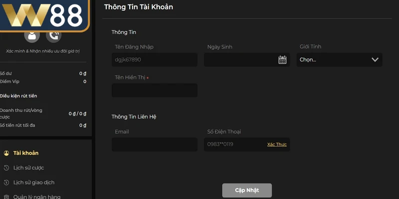 Sao Kê Tài Khoản W88 - Hướng Dẫn Xem Chi Tiết Chuẩn Nhất 3 Sao kê tài khoản W88 được hệ thống ghi lại như thế nào