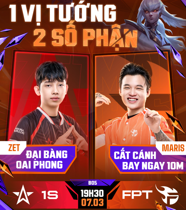 LỊCH THI ĐẤU NGÀY 05/03 | ĐẤU TRƯỜNG DANH VỌNG MÙA XUÂN 2026 3 1 vi tuong 2 so phan